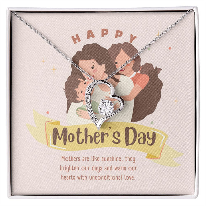 Happy Mother's Day | Mothers are like Sunshine - Forever Love Necklace