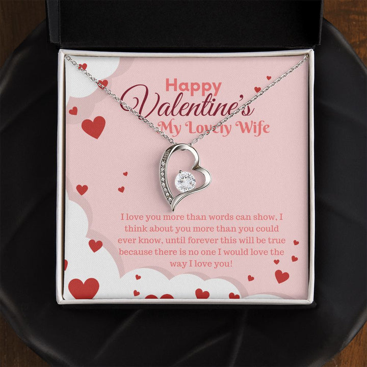 Valentine's Day | My Lovely Wife - Forever Love Necklace