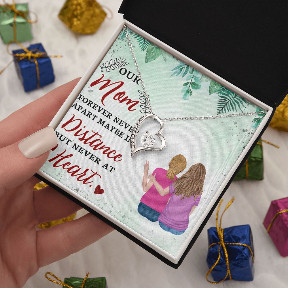 To Our Mom | A Lifetime of Love for Mom - Forever Love Necklace