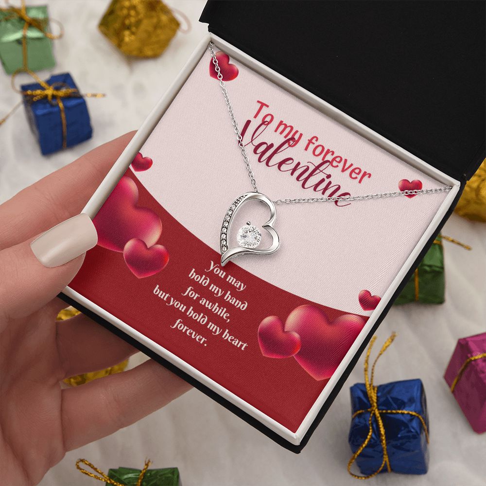 Valentine's Day | You hold my heart forever - Forever Love Necklace