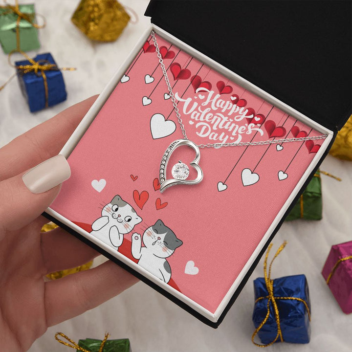 Happy Valentine's Day | You are My One and Only - Forever Love Necklace