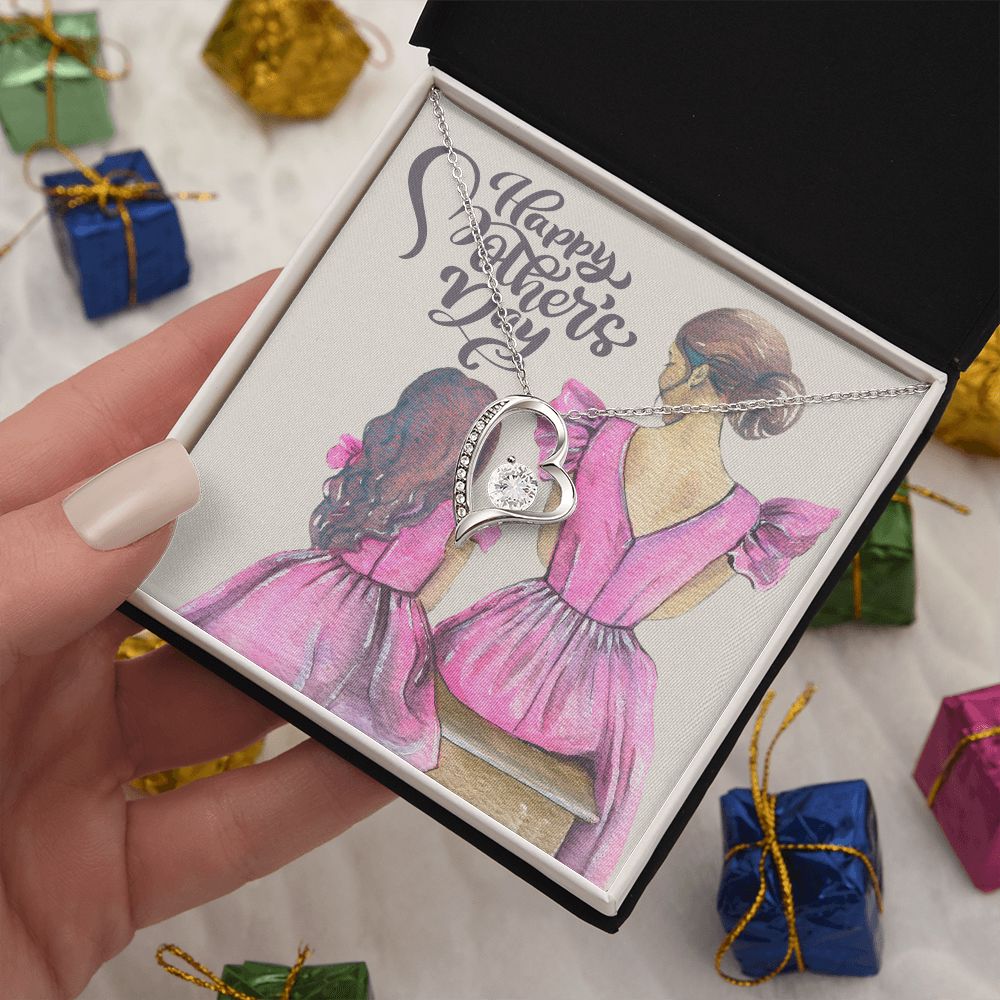 Happy Mother's Day | You're More Than a Mom, You're My Best Friend - Forever Love Necklace