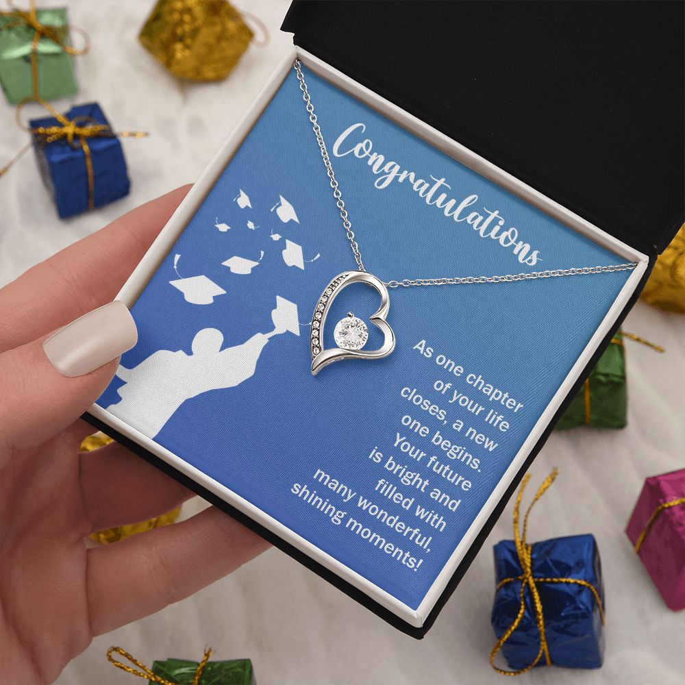 Happy Graduation | It's Time to Soar, Graduate! Your Future Awaits - Forever Love Necklace