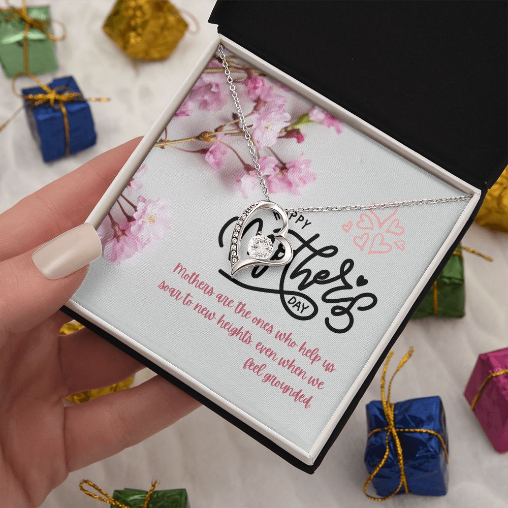 Happy Mother's Day | Mothers are the ones who help us - Forever Love Necklace