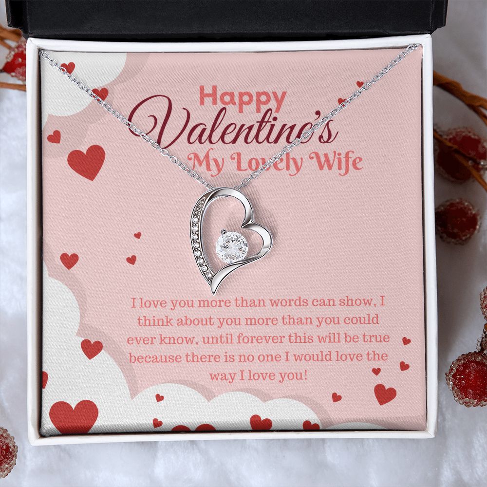 Valentine's Day | My Lovely Wife - Forever Love Necklace