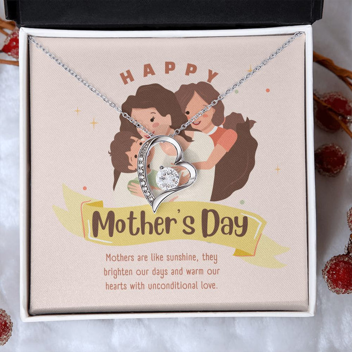 Happy Mother's Day | Mothers are like Sunshine - Forever Love Necklace