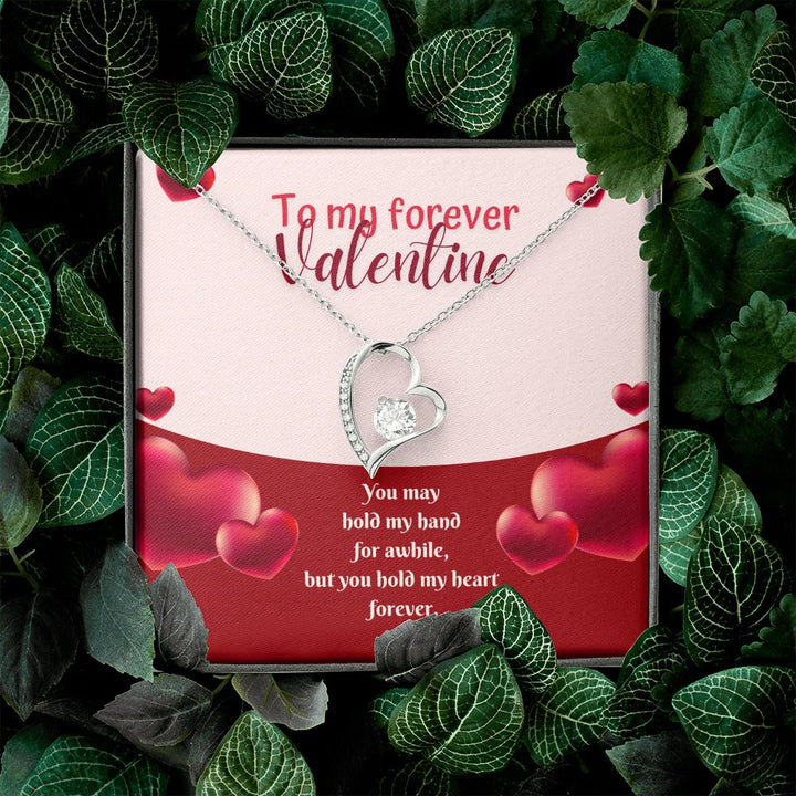 Valentine's Day | You hold my heart forever - Forever Love Necklace