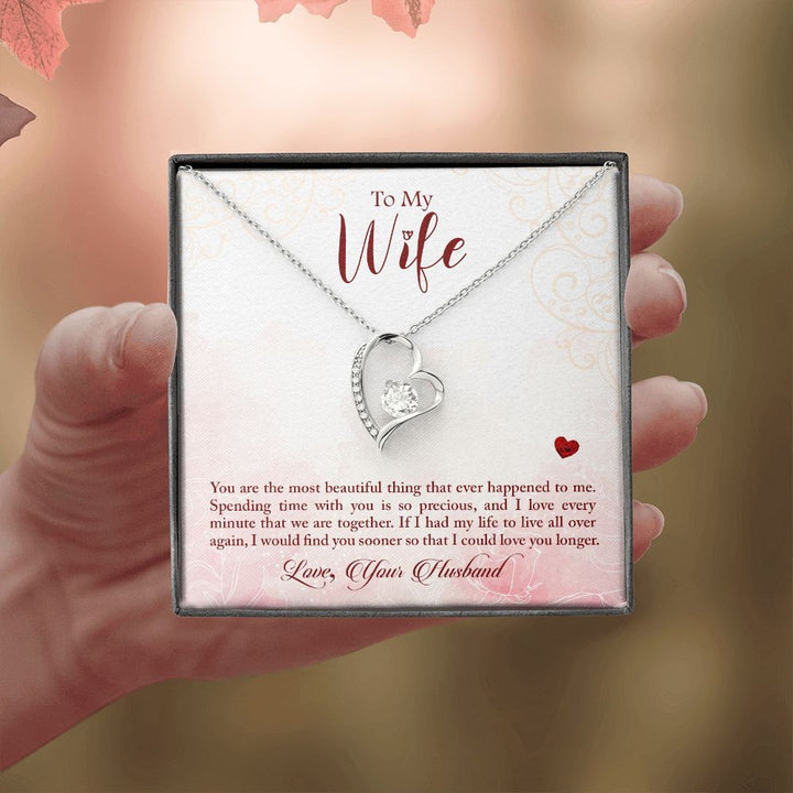 To My Wife | Forever With You - Forever Love Necklace