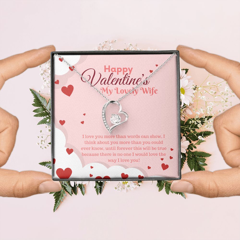 Valentine's Day | My Lovely Wife - Forever Love Necklace
