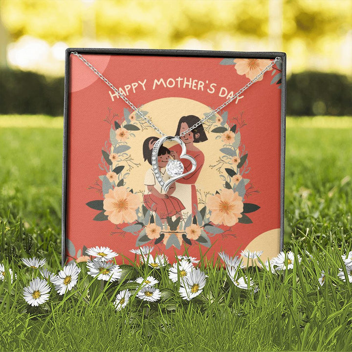 Happy Mother's Day | Supportive Mom - Forever Love Necklace