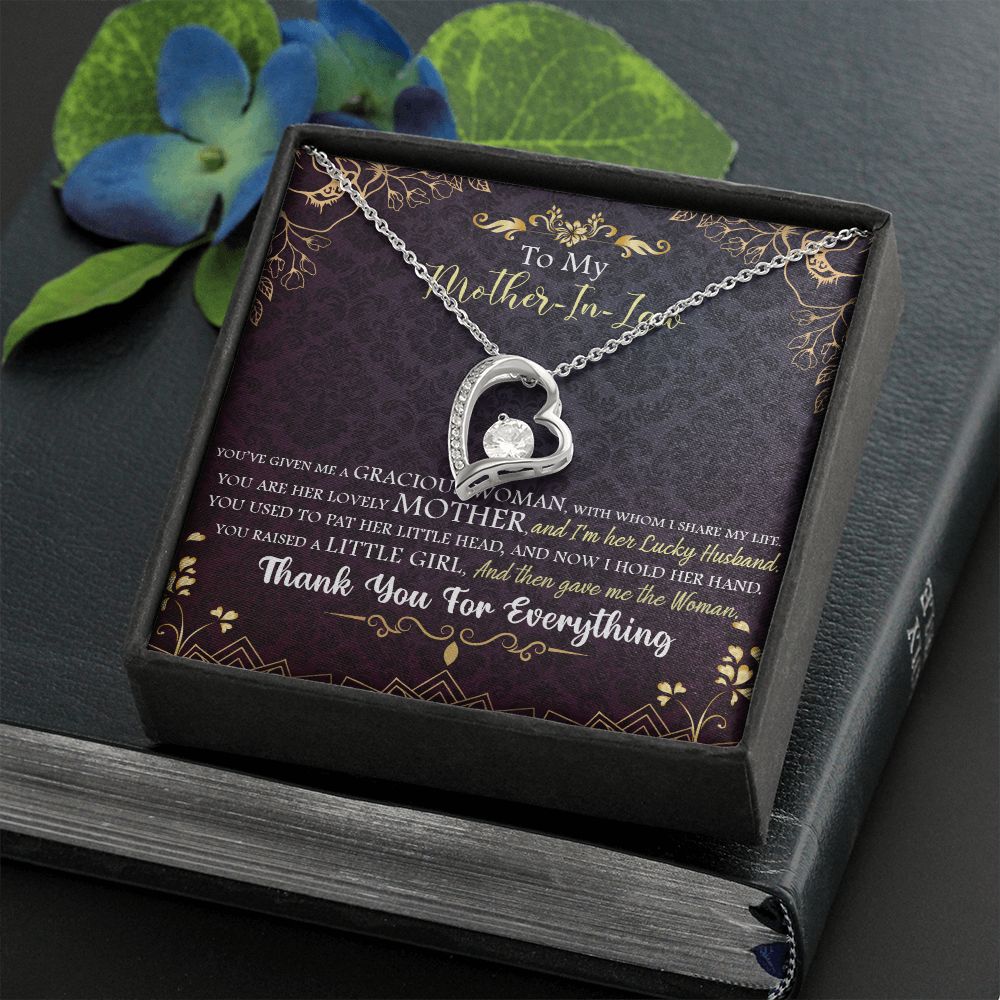To My Mother-in-Law | Thank you for everything - Forever Love Necklace
