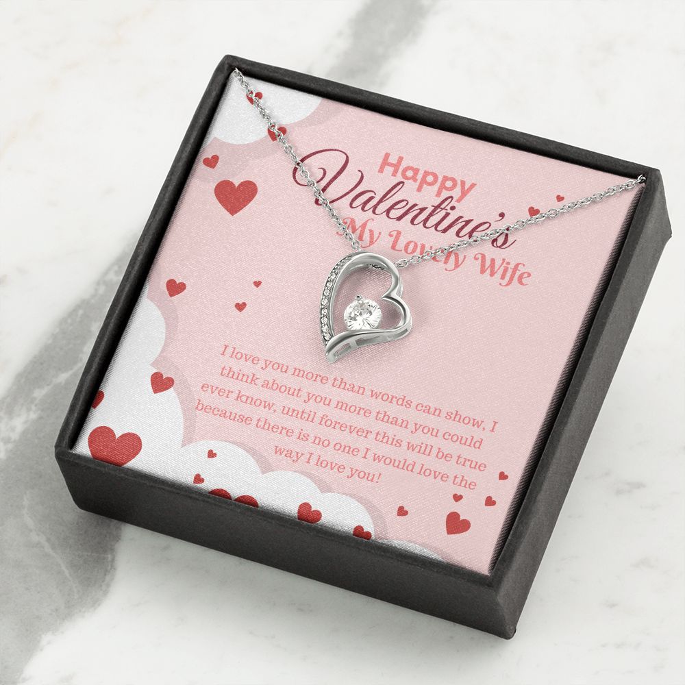 Valentine's Day | My Lovely Wife - Forever Love Necklace