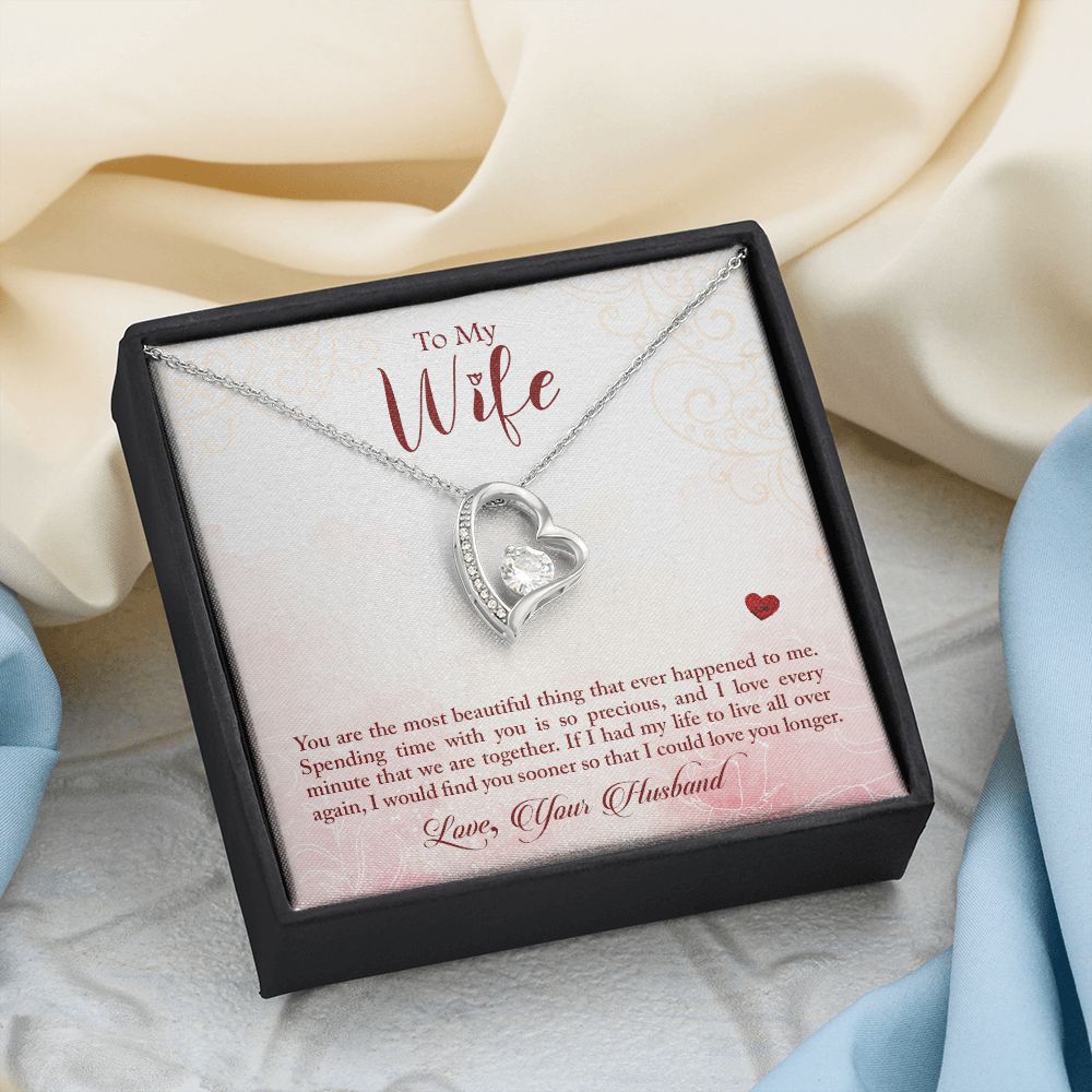 To My Wife | Forever With You - Forever Love Necklace