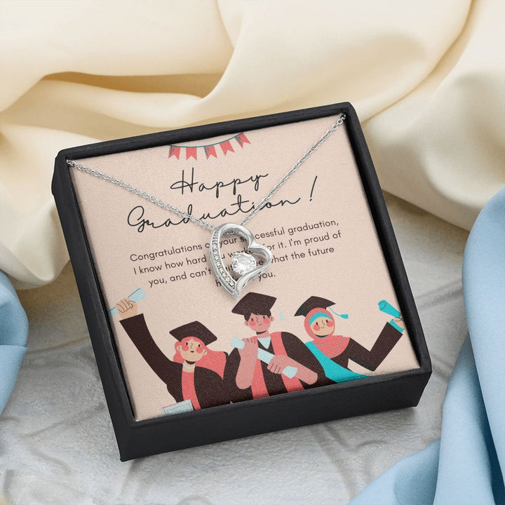 Happy Graduation | You've Graduated with Flying Colors - Forever Love Necklace