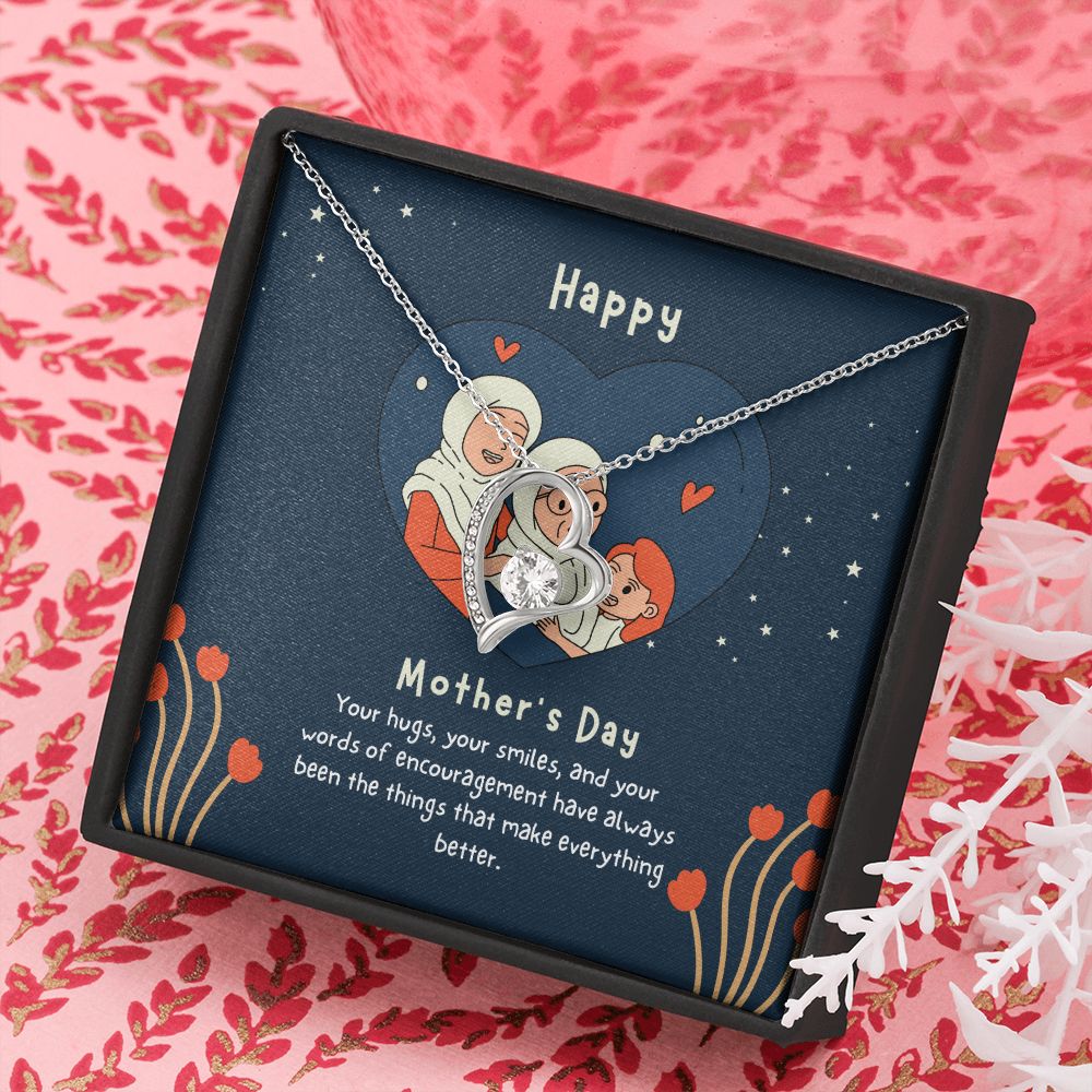 Happy Mother's Day | You Make everything Better - Forever Love Necklace