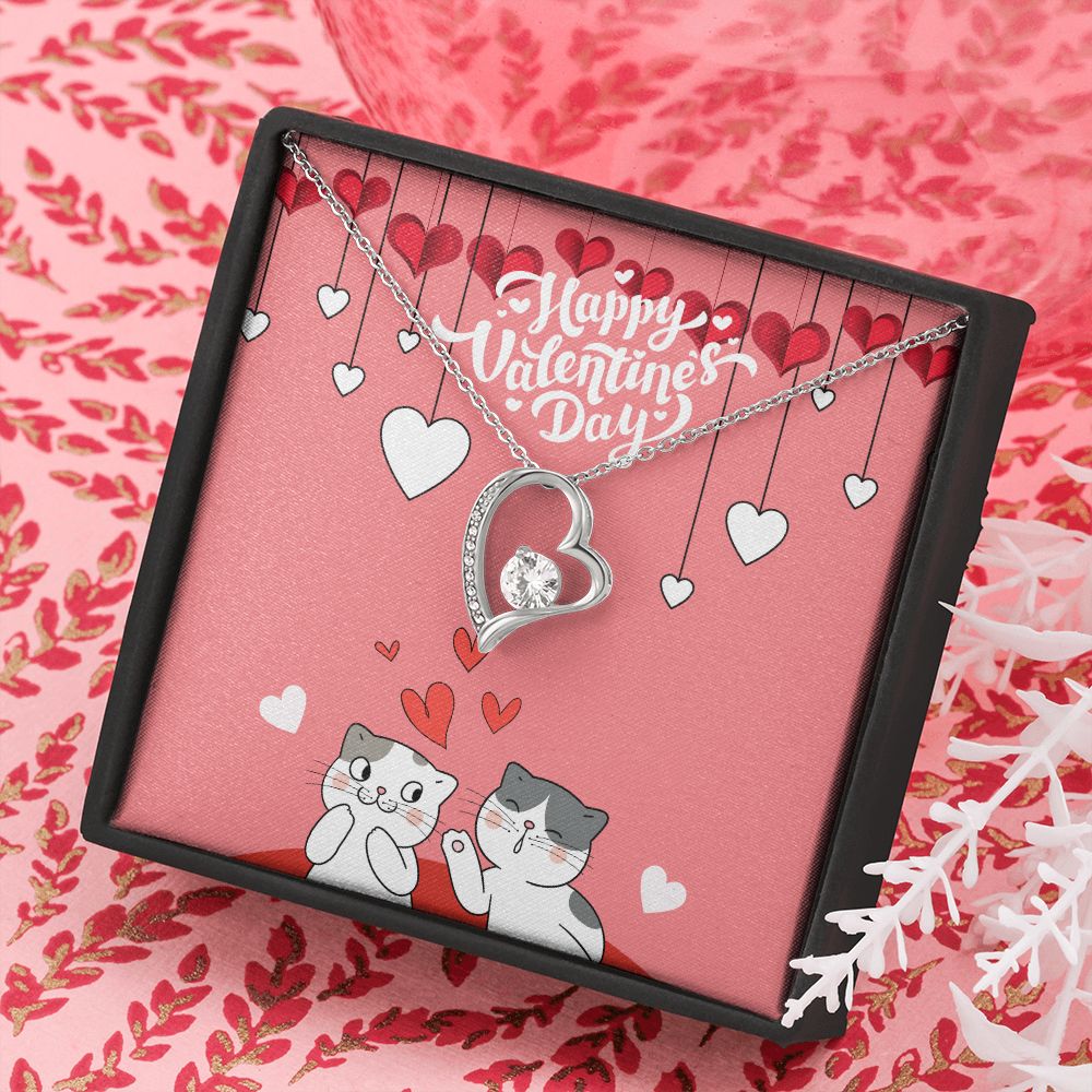 Happy Valentine's Day | You are My One and Only - Forever Love Necklace