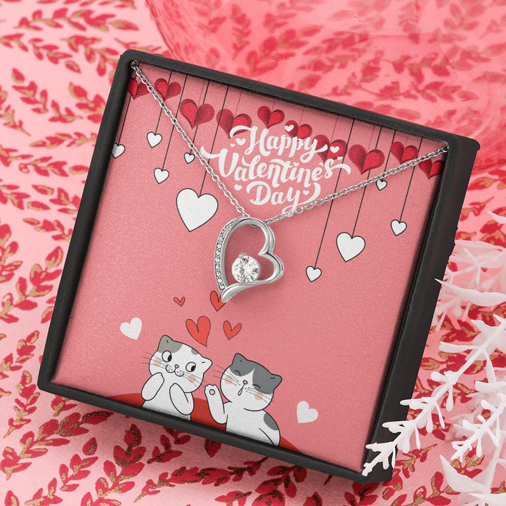 Happy Valentine's Day | You are My One and Only - Forever Love Necklace