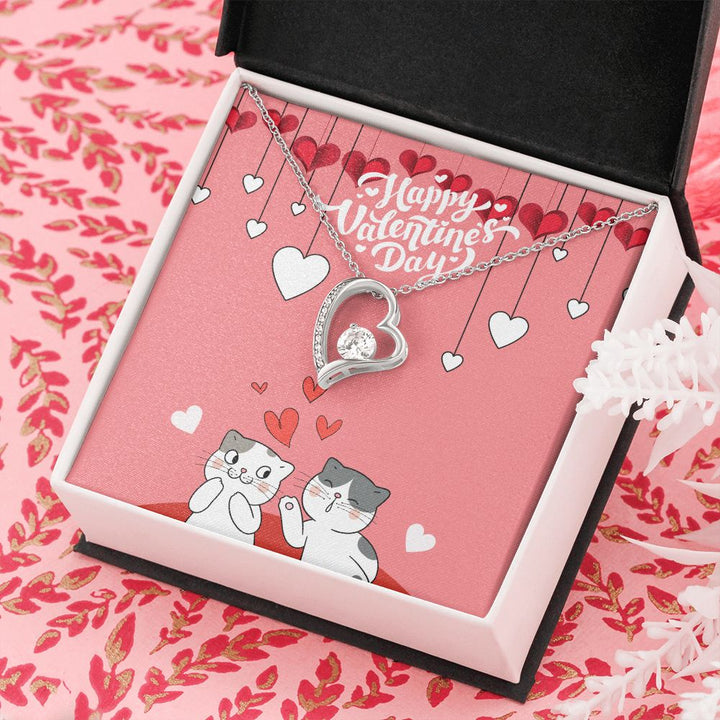 Happy Valentine's Day | You are My One and Only - Forever Love Necklace