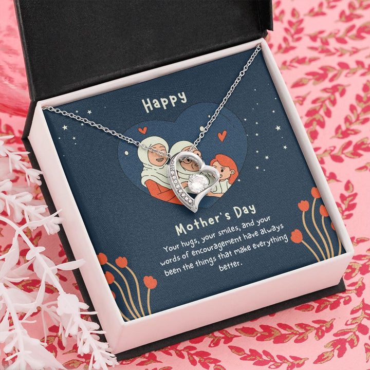 Happy Mother's Day | You Make everything Better - Forever Love Necklace