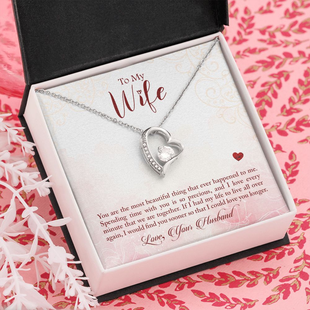 To My Wife | Forever With You - Forever Love Necklace