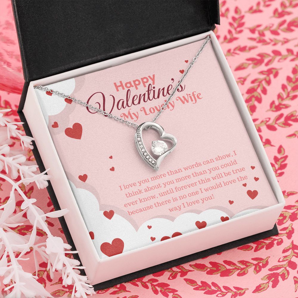 Valentine's Day | My Lovely Wife - Forever Love Necklace