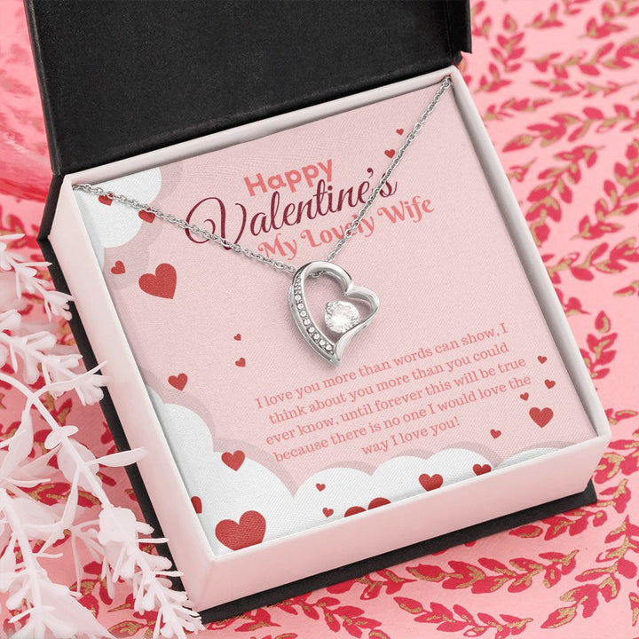 Valentine's Day | My Lovely Wife - Forever Love Necklace