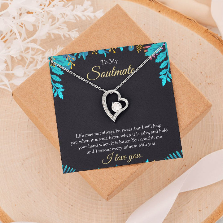 To My Wife | To My Soulmate - Forever Love Necklace
