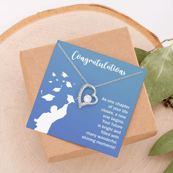 Happy Graduation | It's Time to Soar, Graduate! Your Future Awaits - Forever Love Necklace