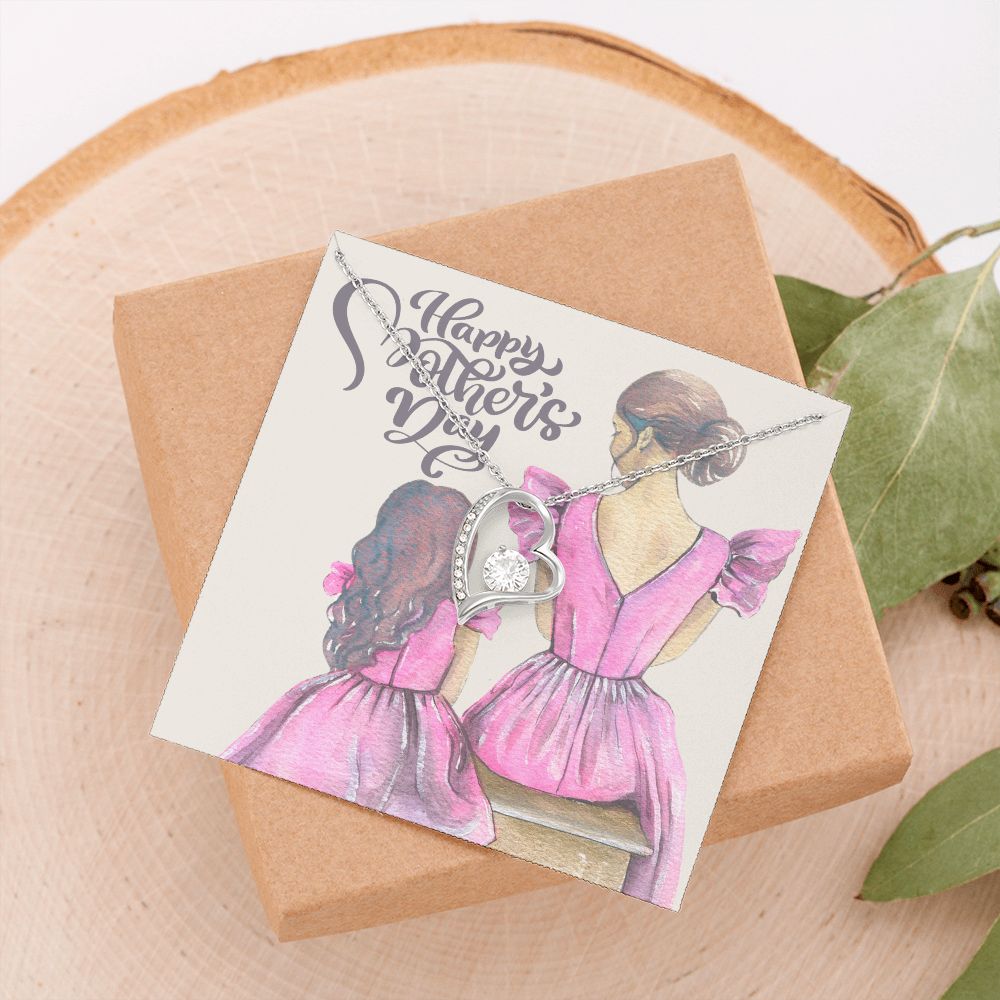 Happy Mother's Day | You're More Than a Mom, You're My Best Friend - Forever Love Necklace
