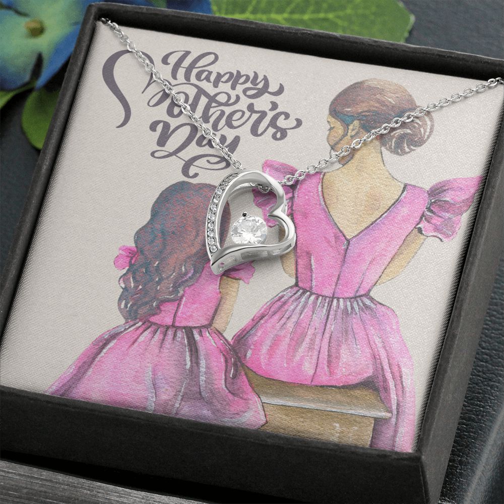 Happy Mother's Day | You're More Than a Mom, You're My Best Friend - Forever Love Necklace