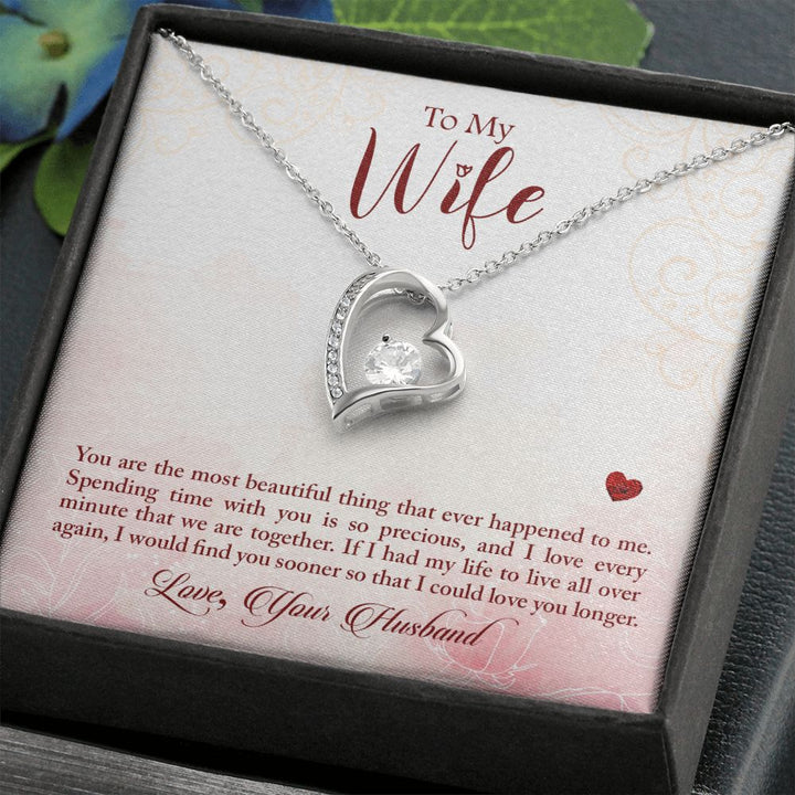 To My Wife | Forever With You - Forever Love Necklace