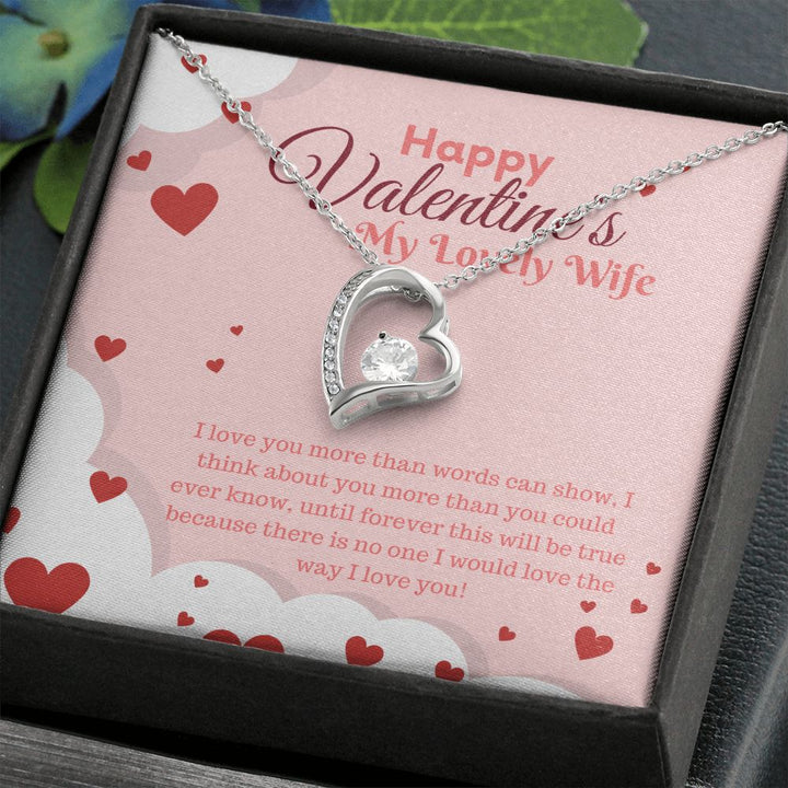Valentine's Day | My Lovely Wife - Forever Love Necklace