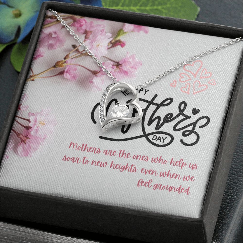 Happy Mother's Day | Mothers are the ones who help us - Forever Love Necklace