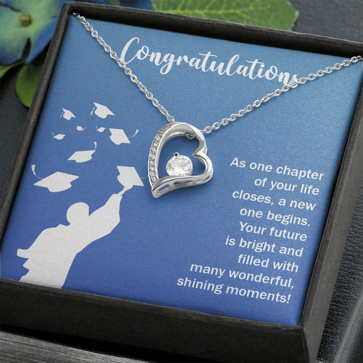 Happy Graduation | It's Time to Soar, Graduate! Your Future Awaits - Forever Love Necklace