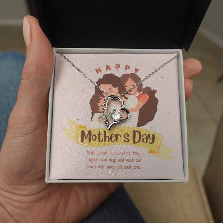 Happy Mother's Day | Mothers are like Sunshine - Forever Love Necklace