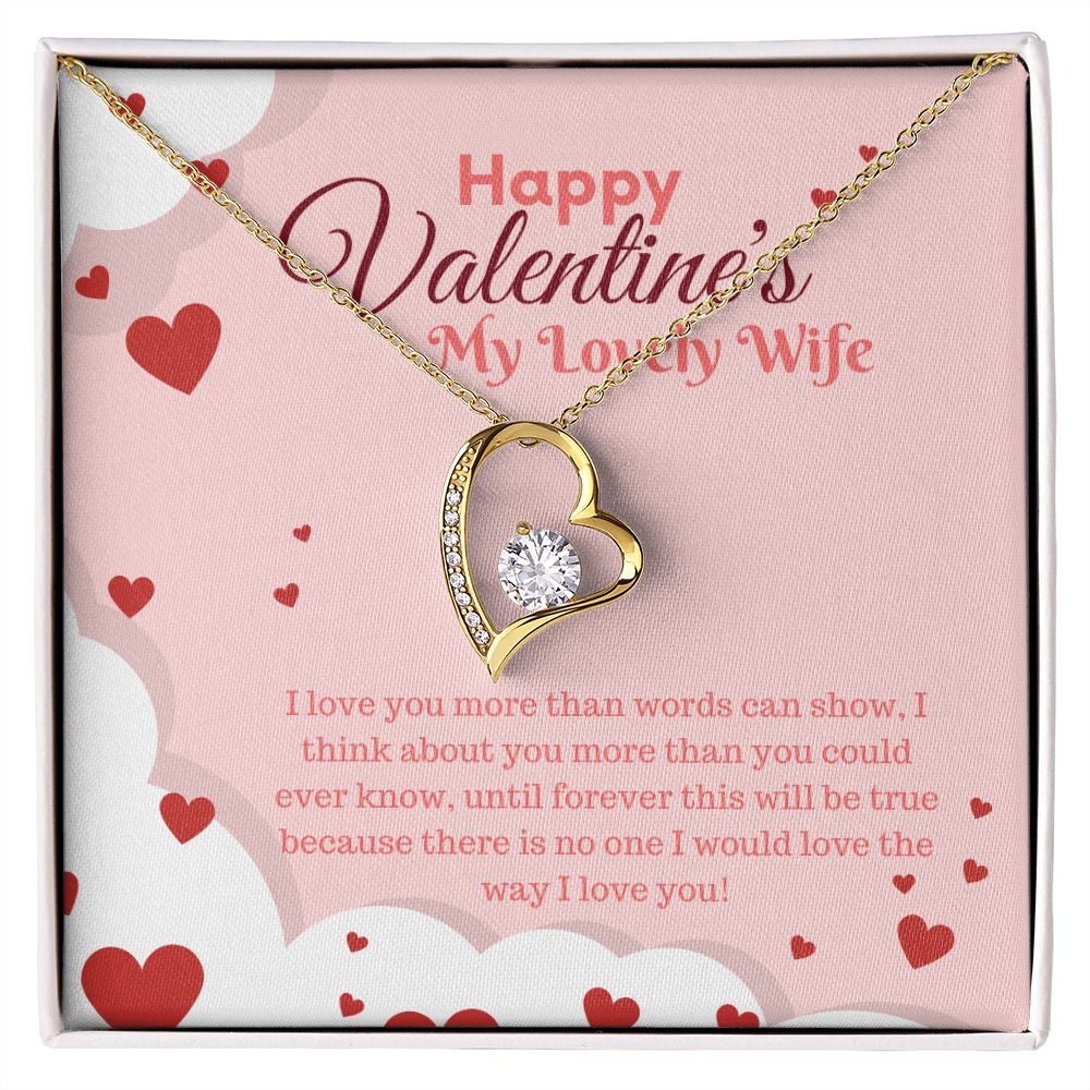 Valentine's Day | My Lovely Wife - Forever Love Necklace