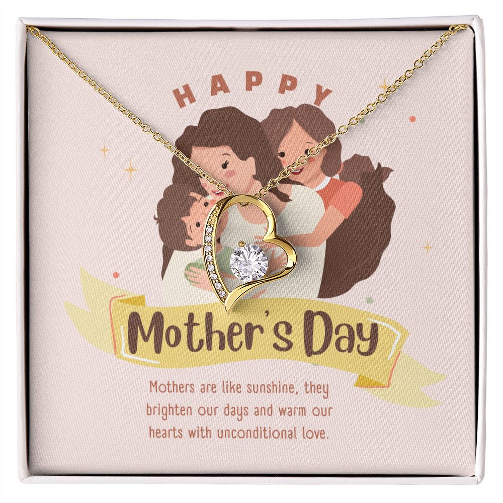 Happy Mother's Day | Mothers are like Sunshine - Forever Love Necklace