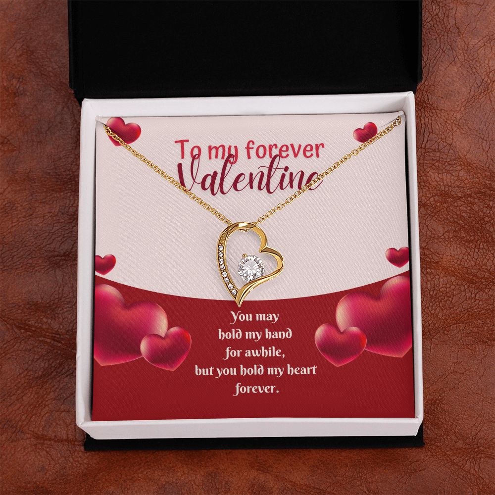 Valentine's Day | You hold my heart forever - Forever Love Necklace