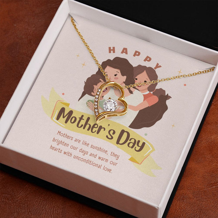 Happy Mother's Day | Mothers are like Sunshine - Forever Love Necklace