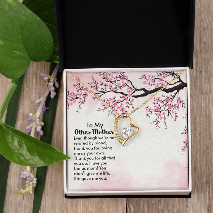 To My Mother-In-Law | A Heart of Love, A Smile of Joy - Forever Love Necklace