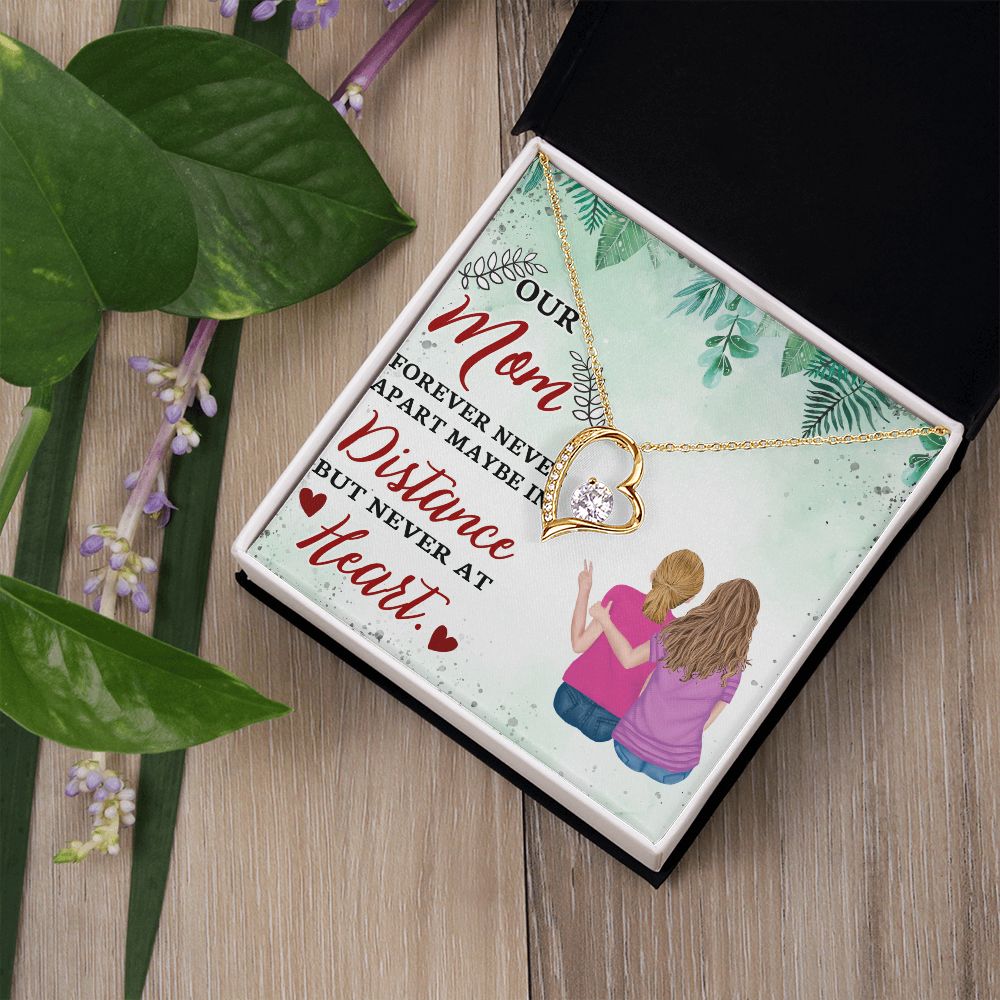To Our Mom | A Lifetime of Love for Mom - Forever Love Necklace