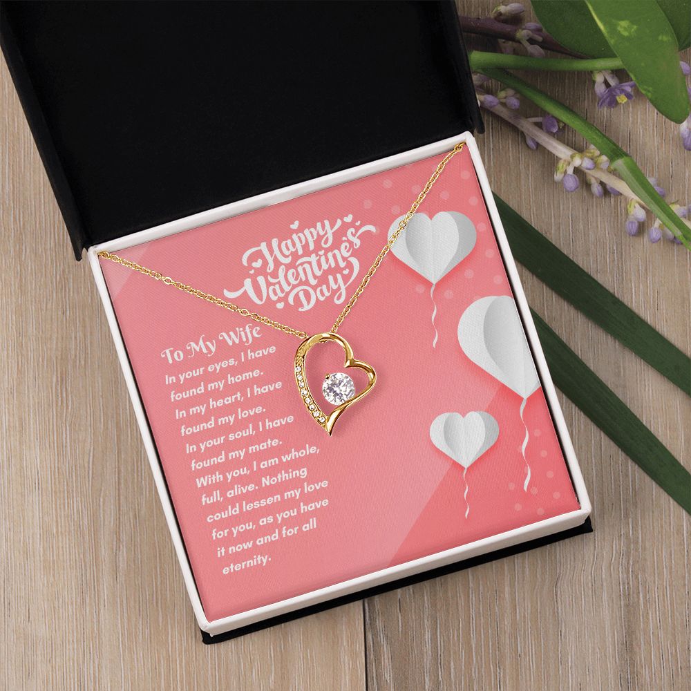 Valentine's Day | To My Wife - Forever Love Necklace