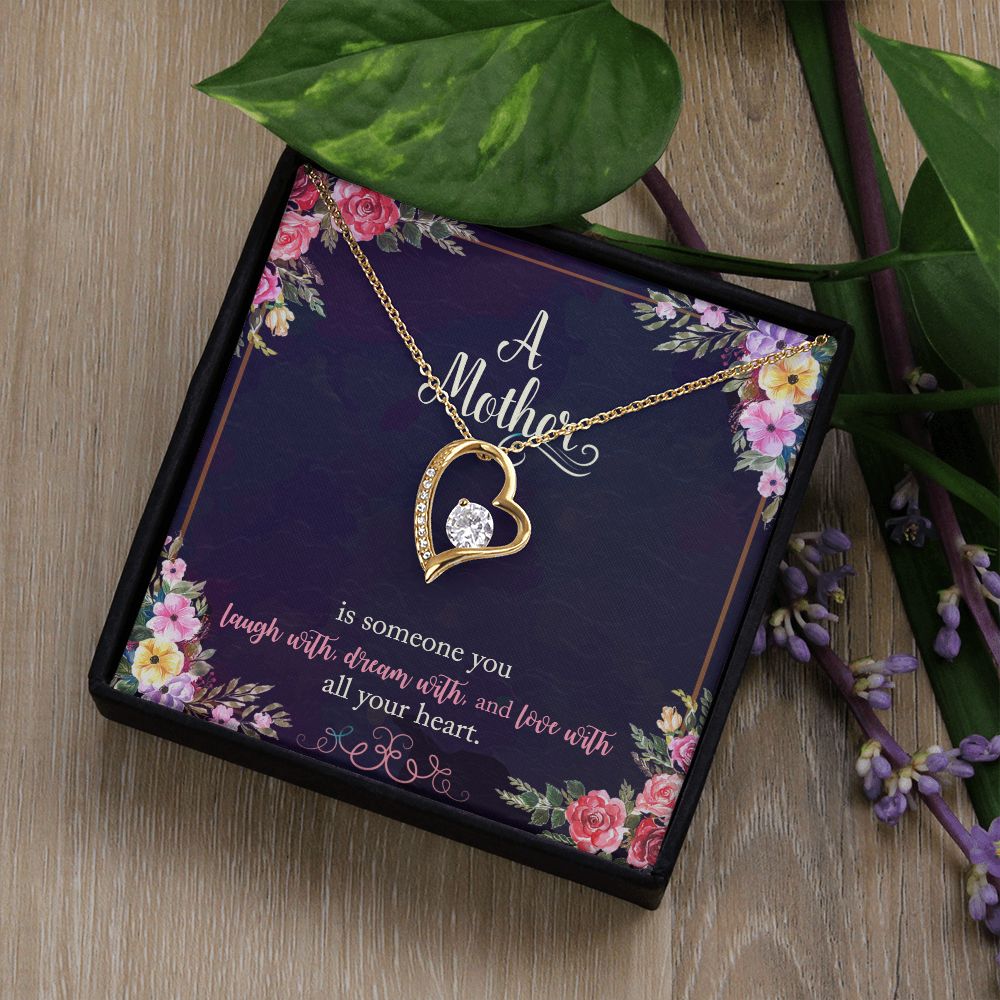 A Mother | Someone you love with all your heart - Forever Love Necklace