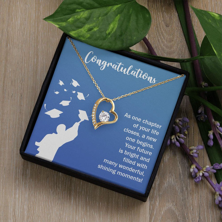 Happy Graduation | It's Time to Soar, Graduate! Your Future Awaits - Forever Love Necklace