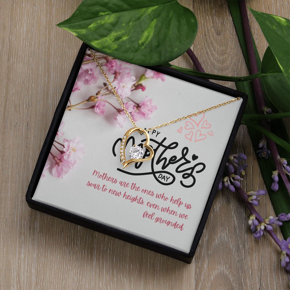 Happy Mother's Day | Mothers are the ones who help us - Forever Love Necklace