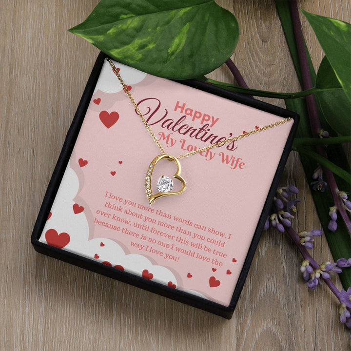 Valentine's Day | My Lovely Wife - Forever Love Necklace