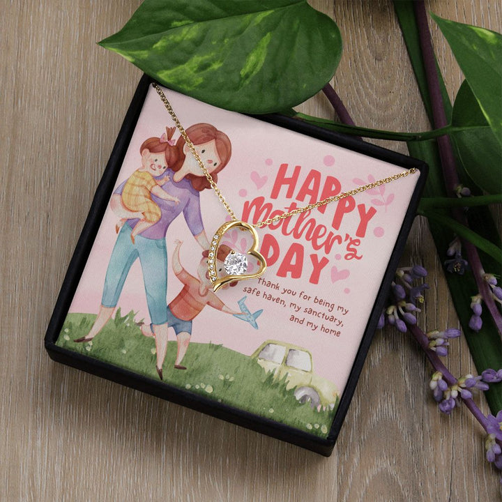 Happy Mother's Day | Thank you for everything Mom - Forever Love Necklace