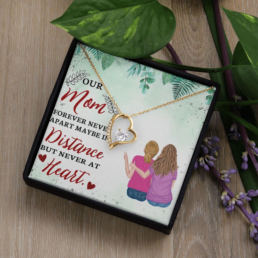 To Our Mom | A Lifetime of Love for Mom - Forever Love Necklace