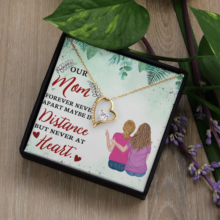 To Our Mom | A Lifetime of Love for Mom - Forever Love Necklace