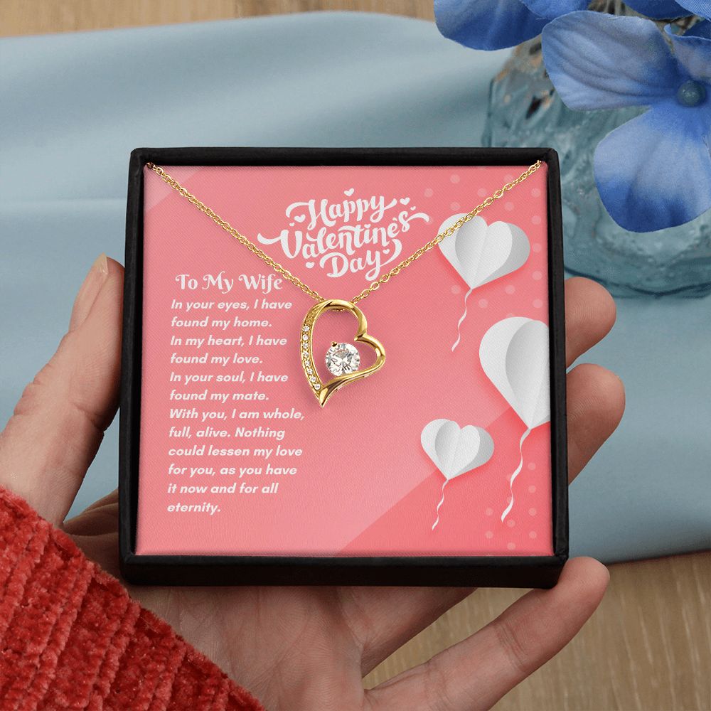 Valentine's Day | To My Wife - Forever Love Necklace